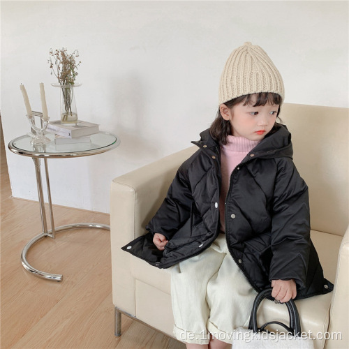 Kinder wattierte Jacke verlängert